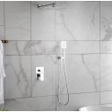 Ducha empotrada pared con rociador extraplano