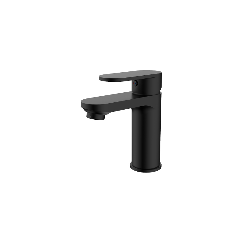 Comprar Grifo lavabo monomando negro mate serie Legend online