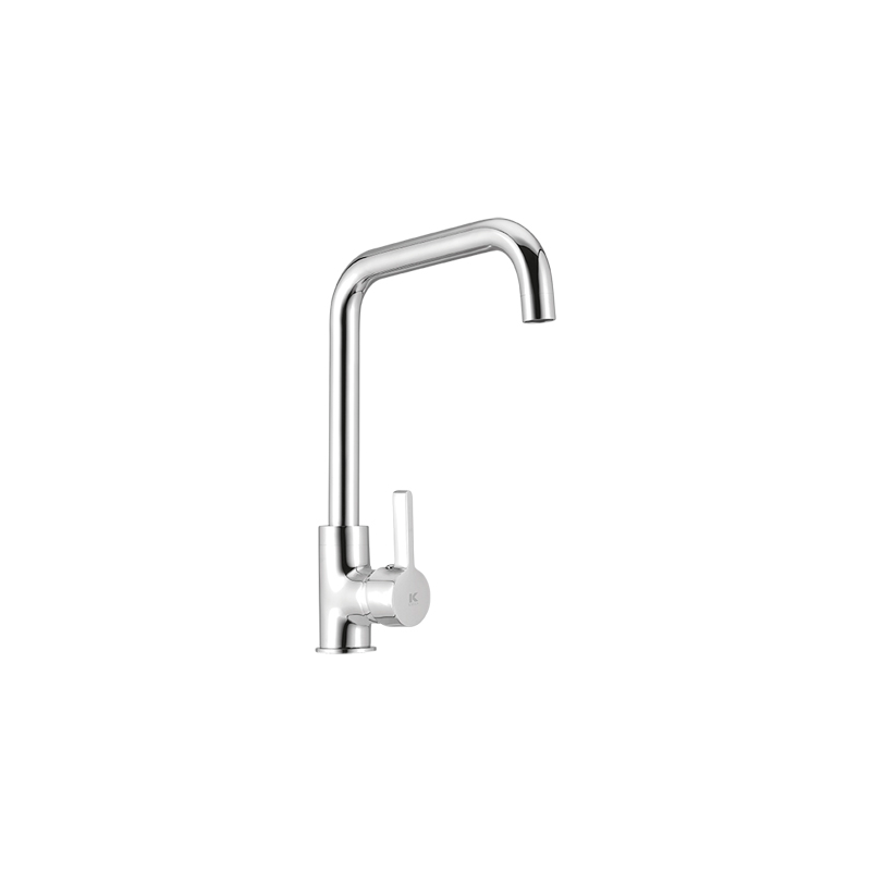 Grifo de cocina monomando cromado vertical serie Momo Duchas empotradas