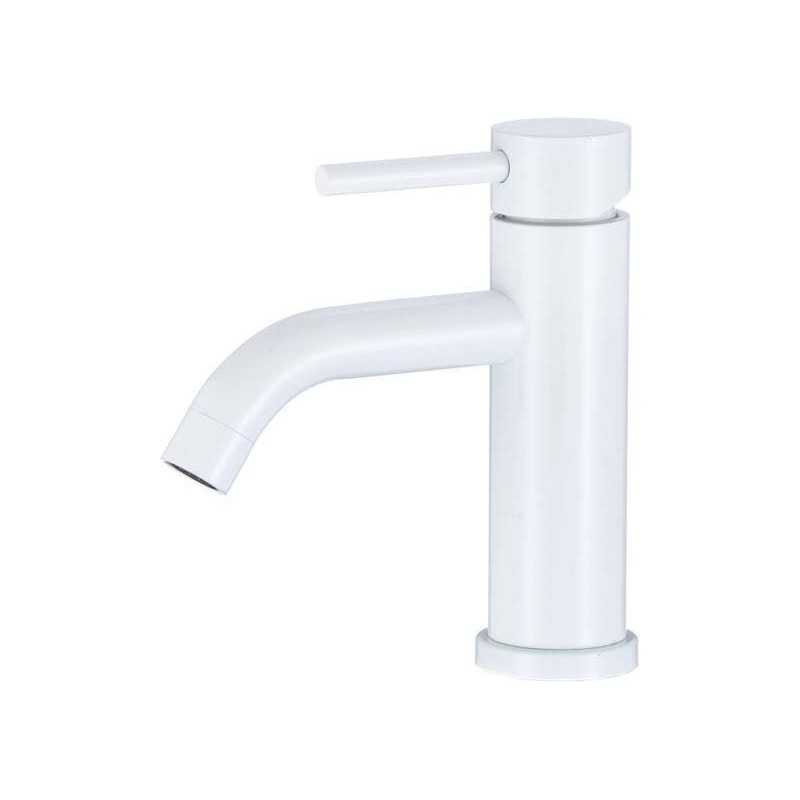 Comprar Grifo de lavabo blanco monomando online