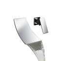 Grifo de lavabo empotrado cascada