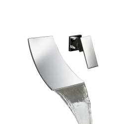 Grifo de lavabo empotrado cascada
